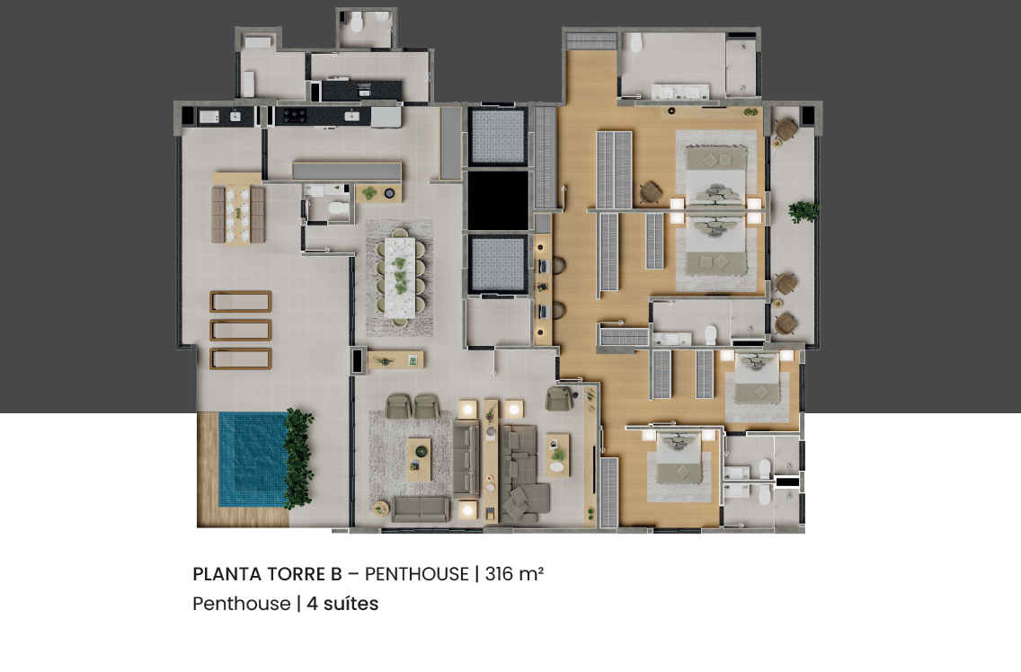 Torre B - Penthouse